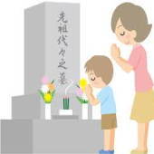 お墓参り